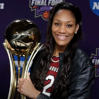 A'ja Wilson is expected to go first in the WNBA draft. But first, she'll want to stop at Chipotle.